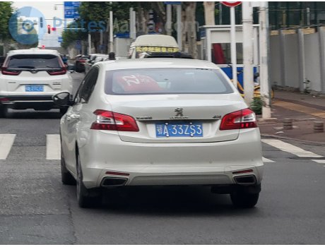 鄂A·33ZS3, Peugeot 408