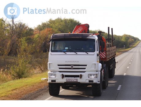 в324рх716, KamAZ 5350