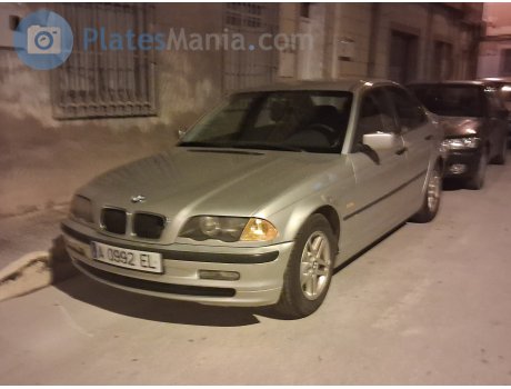 A 0992 EL, BMW 3 Series