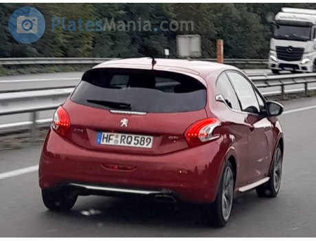 HF RQ 589, Peugeot 208