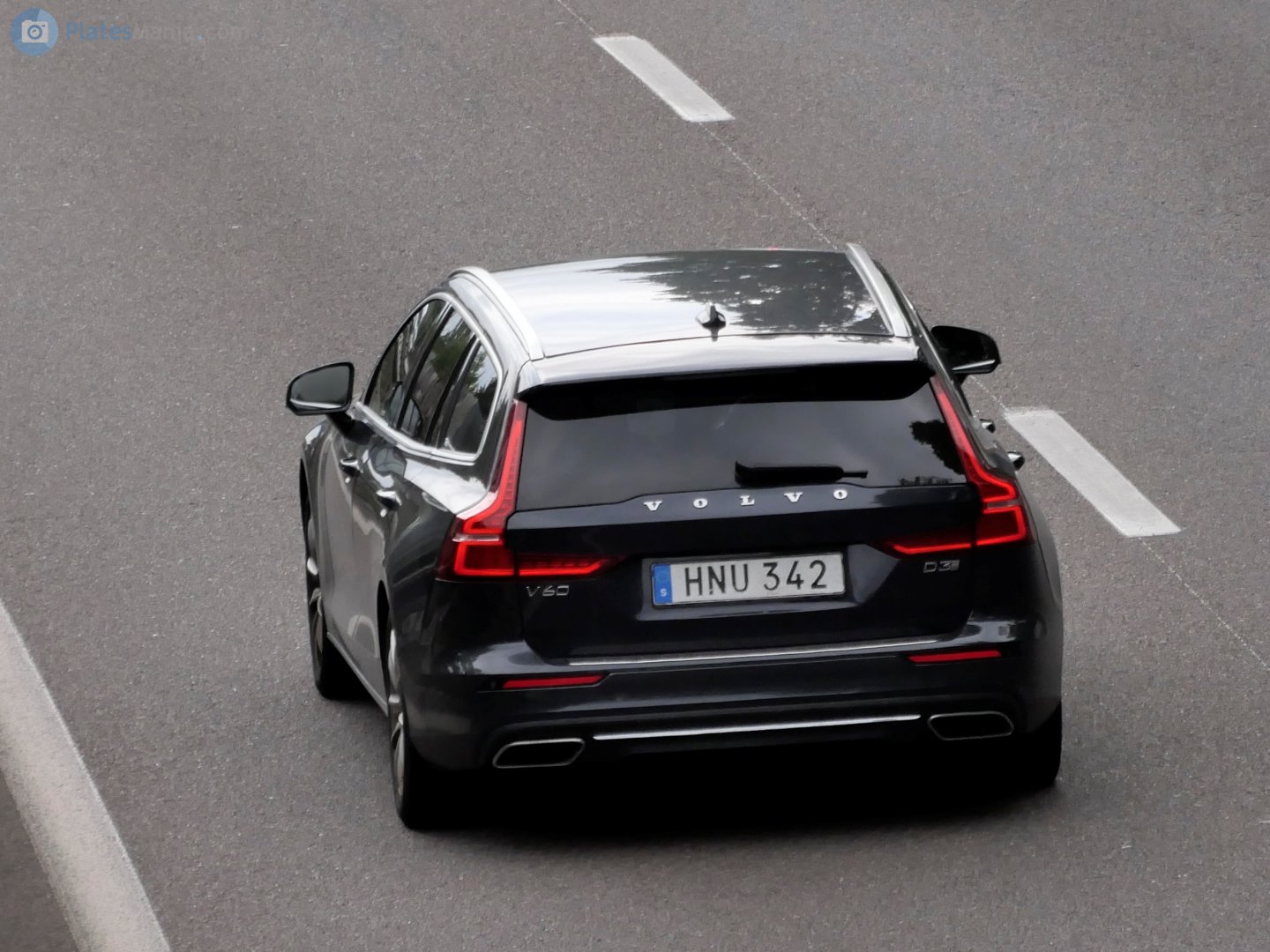 HNU 342, Volvo V60 2nd gen (225/257), 2018–