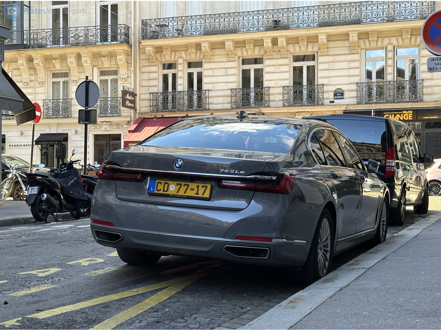 CD 77-17, BMW 7 Series 6th gen (G11/G12), facelift, 2019–2022