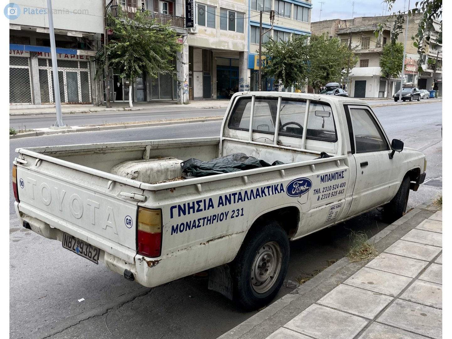 NBZ-9362, Toyota Hilux 4th gen (N50/N60/N70), 1983–1997