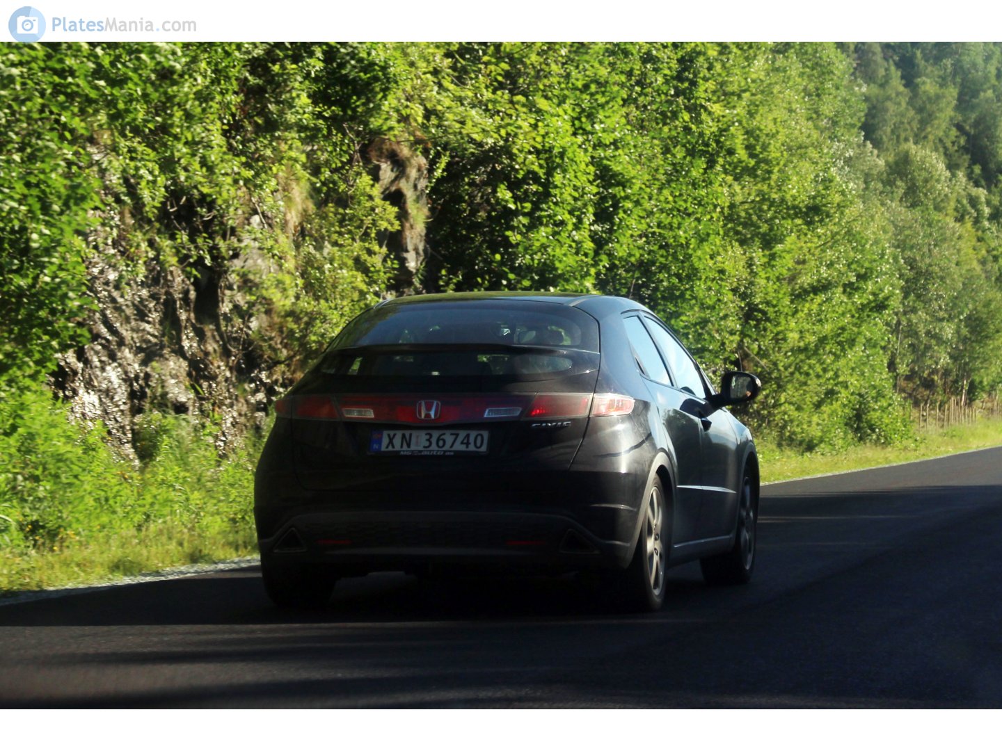 XN 36740, Honda Civic 8th gen 5-door Hatch (FK/FN; Global-market), 2005–2012