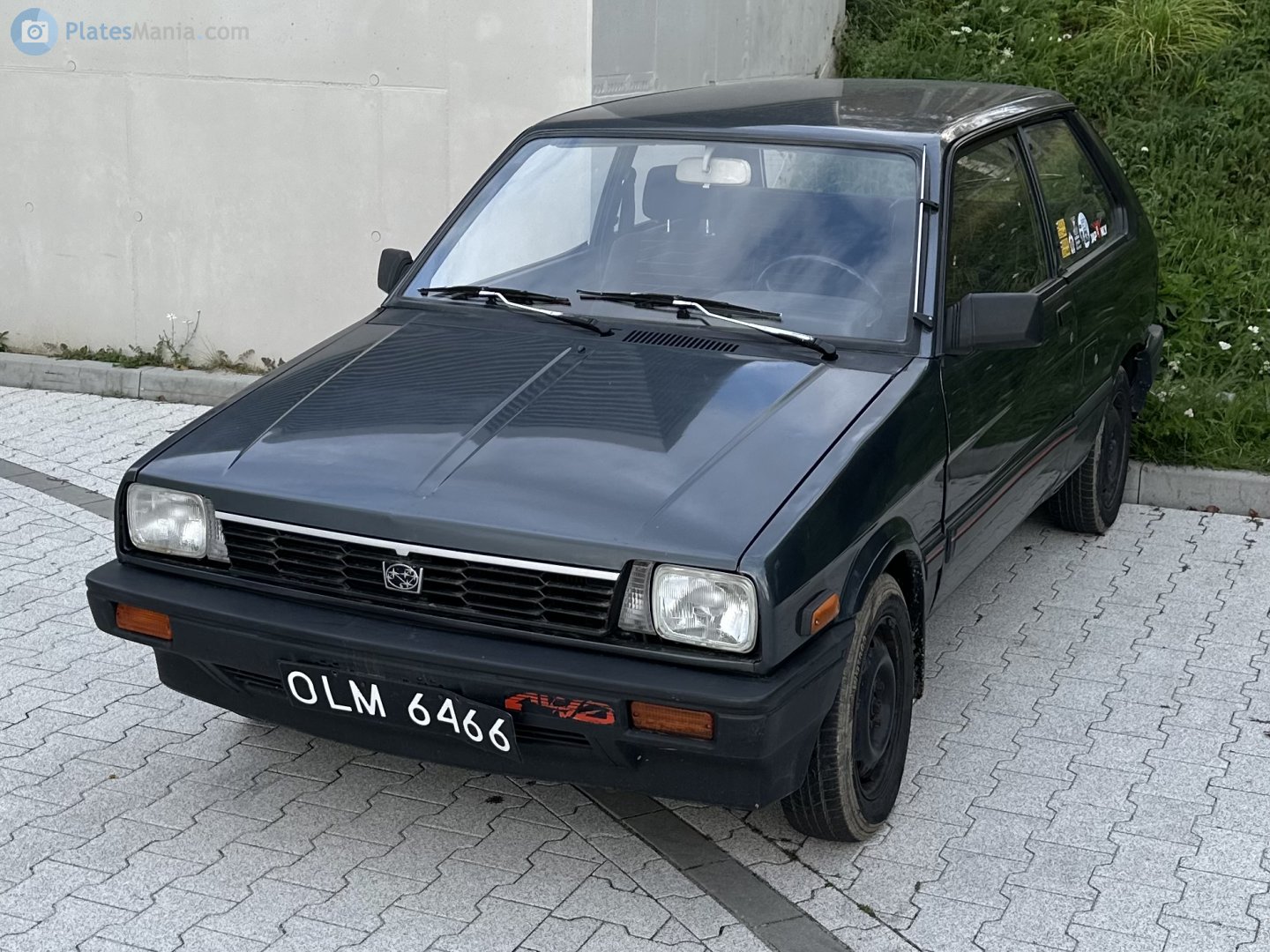 OLM 6466, Subaru Justy 1st gen 3-door Hatch (KA), 1984–1989