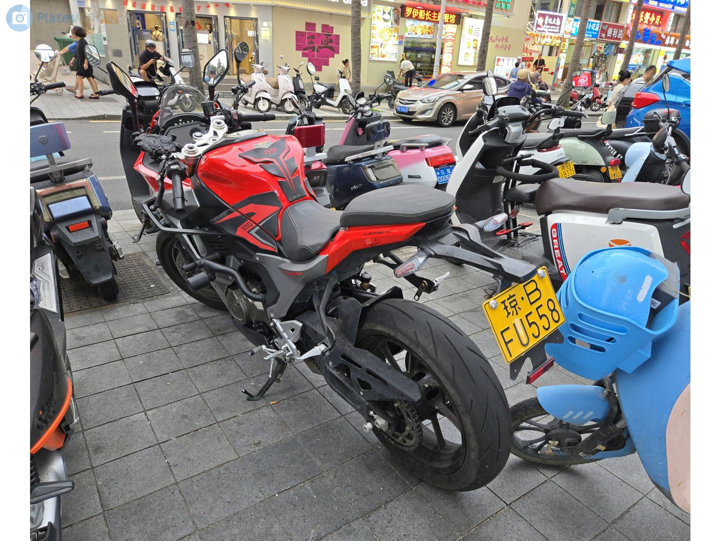 琼B·FU558, QJMotor SRK Series 