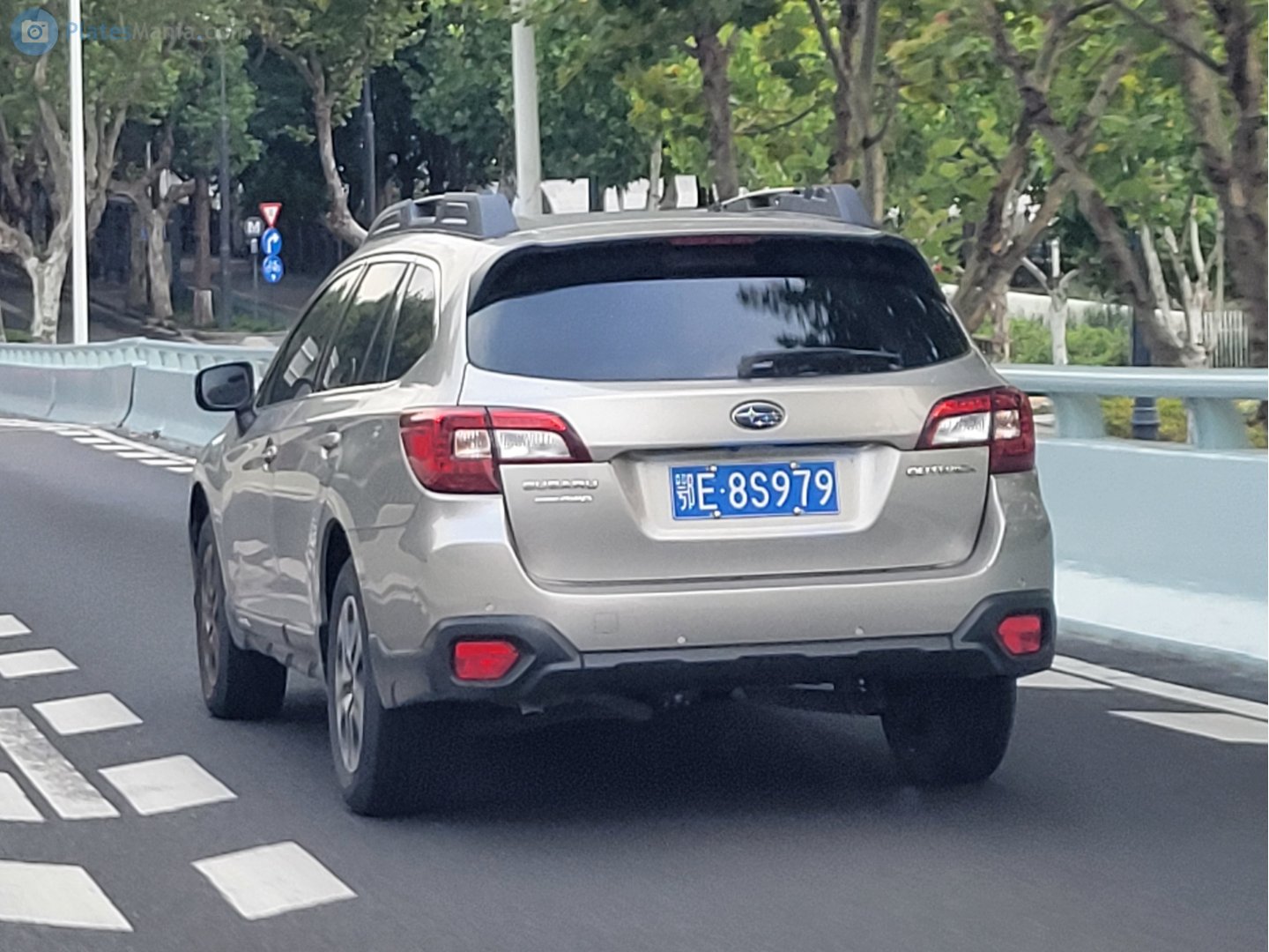 鄂E·8S979, Subaru Outback 5th gen (BS), 2014–2021