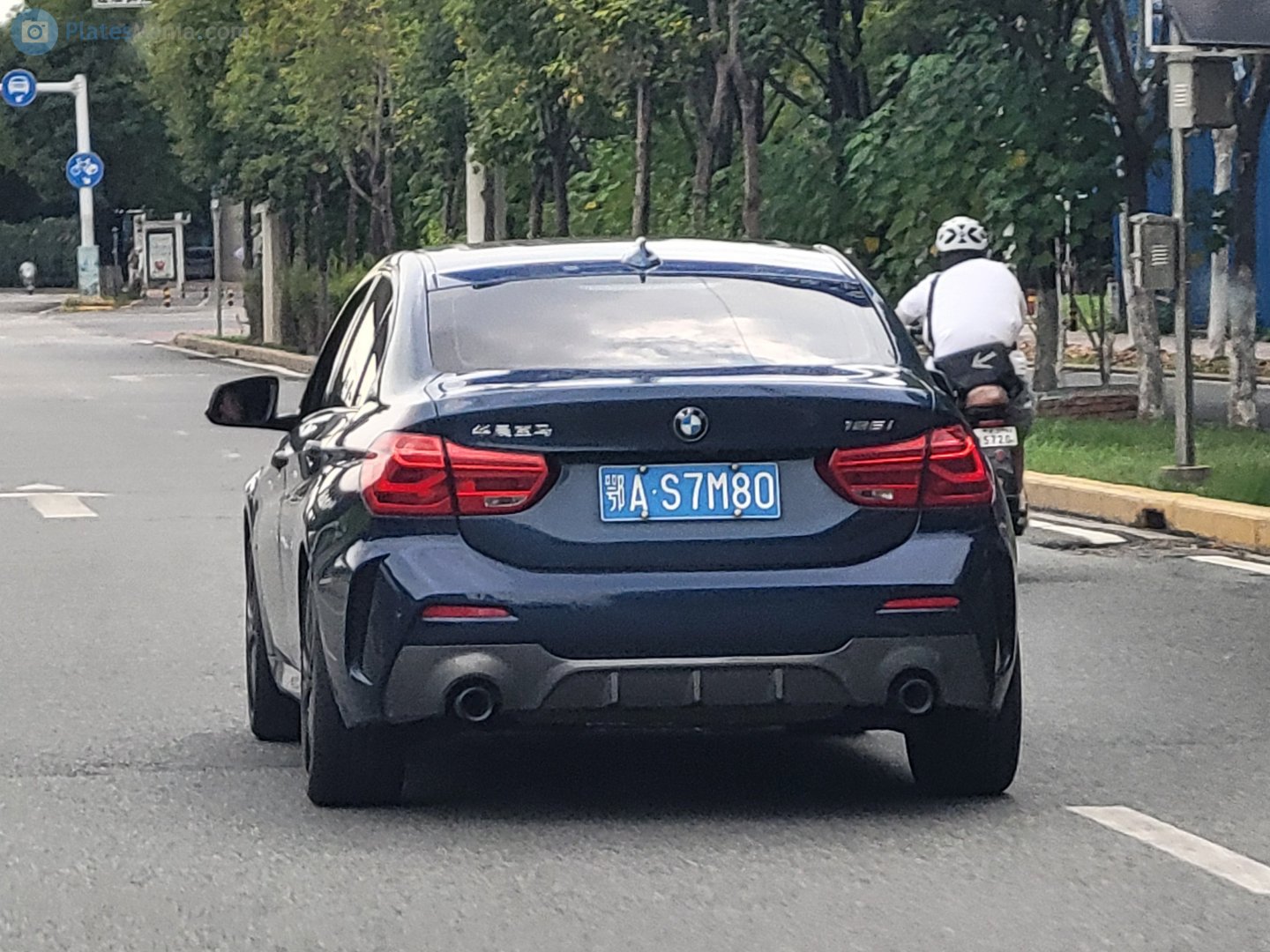 鄂A·S7M80, BMW 1 Series 3rd gen Sedan (F52; CN-market), 2017–