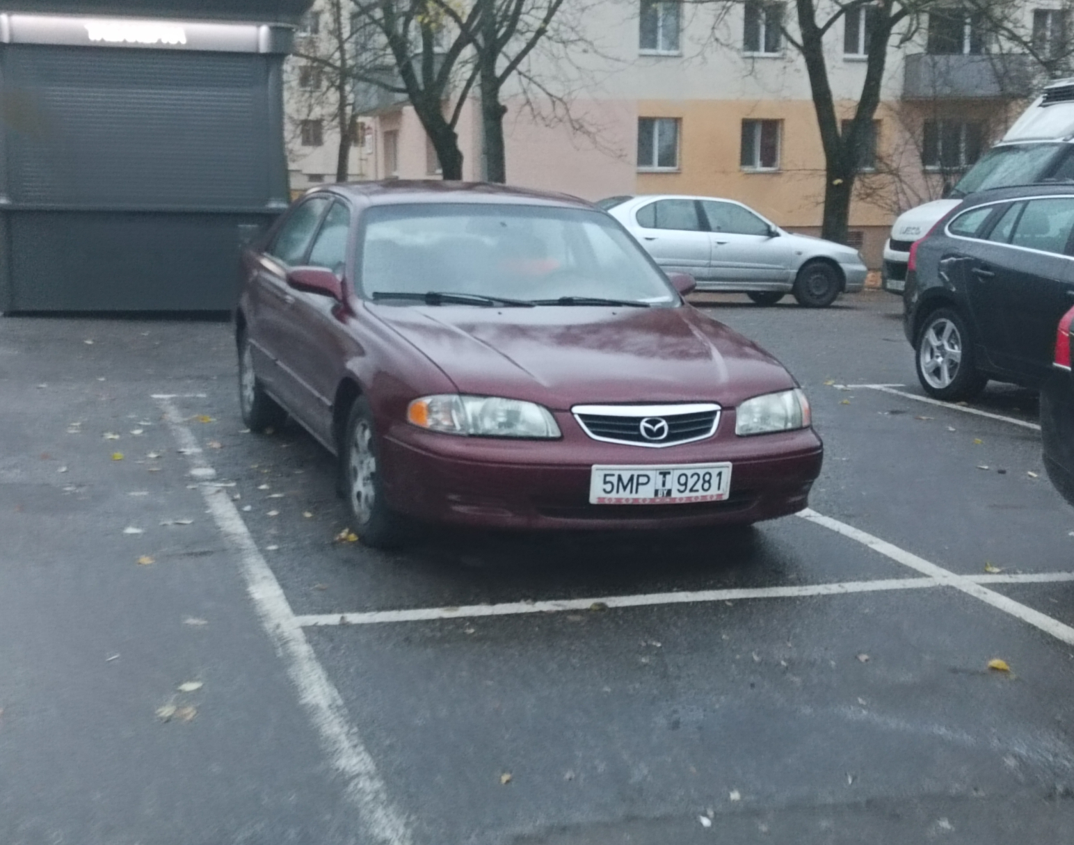 5MP T 9281, Mazda 626 5th gen Sedan (GF; NA-market), 1997–2002