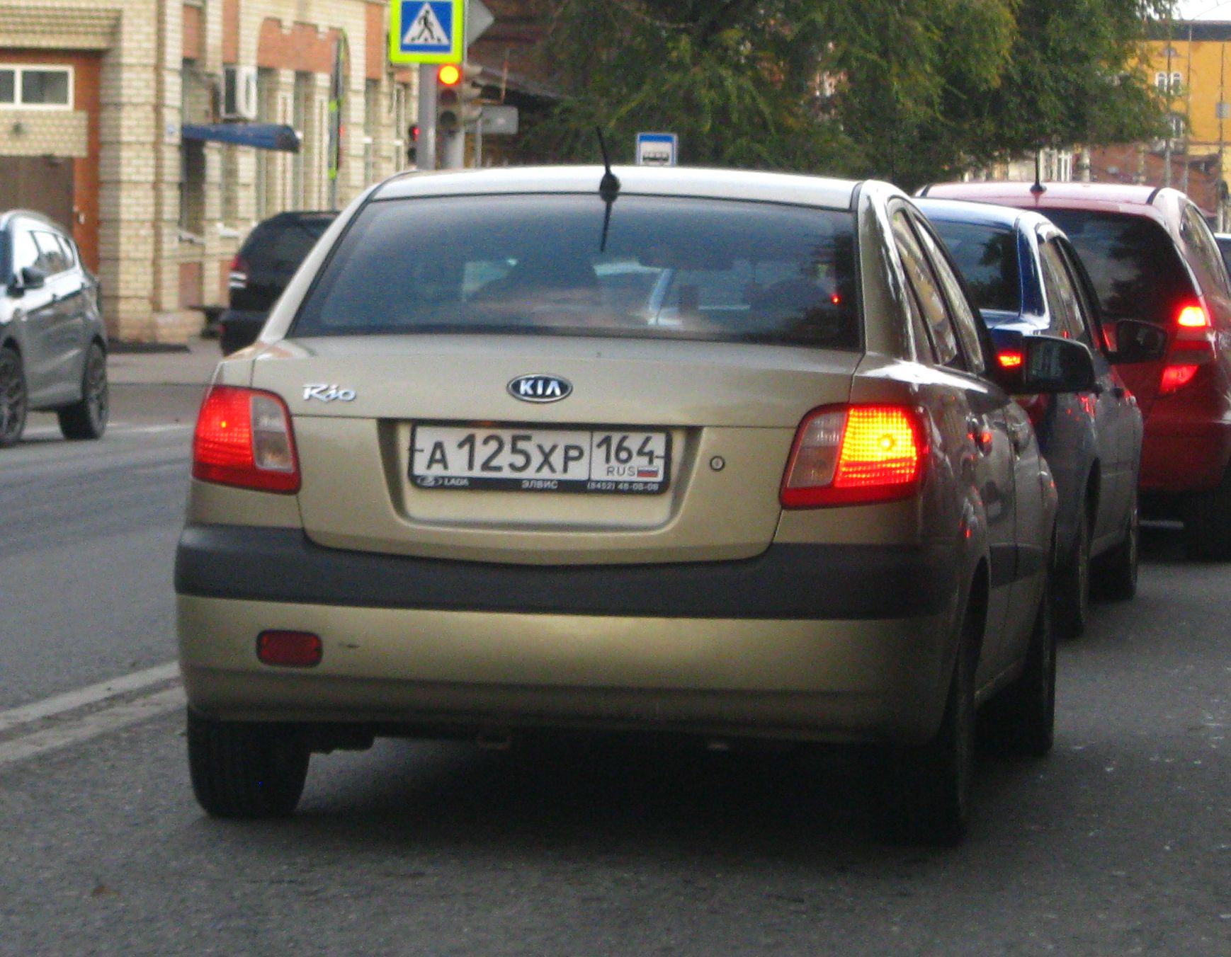 а 125 хр 164, Kia Rio 2nd gen Sedan (JB), 2005–2009