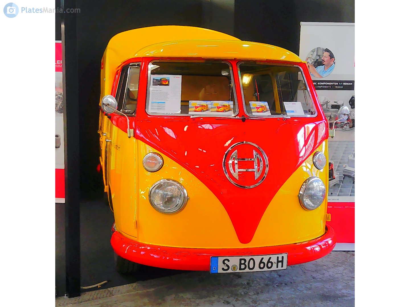 S BO 66 H, Volkswagen Transporter 1st gen Pickup (T1), 1950–1967 (–1975 for BR-market)