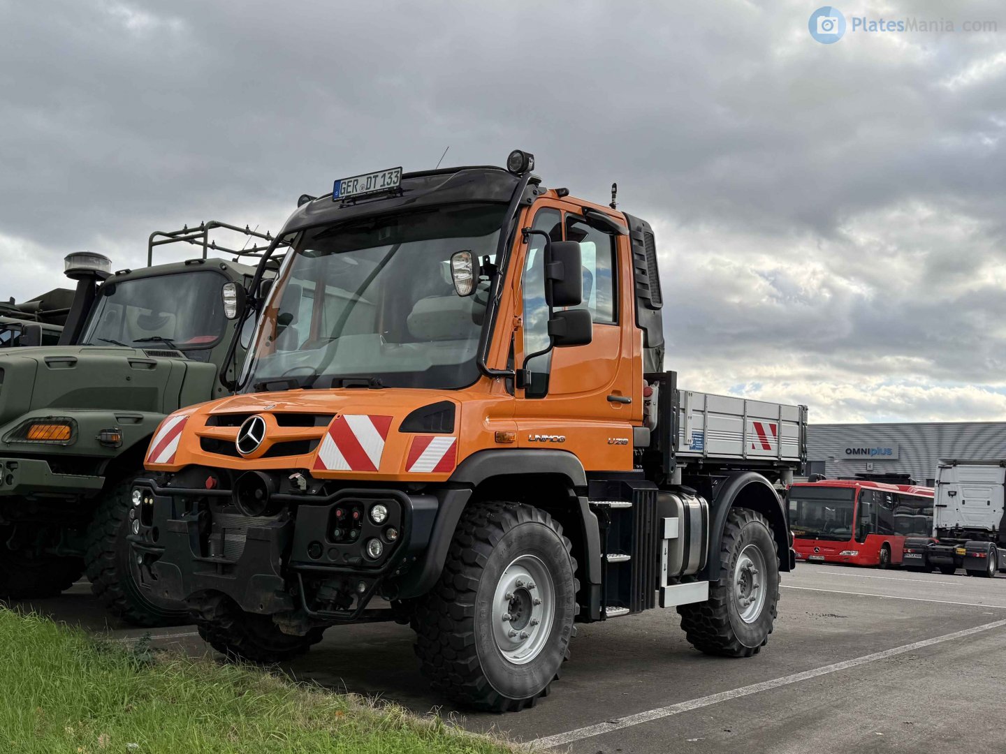 GER DT 133, Mercedes-Benz Unimog 405 Equipment Carrier, facelift, 2013­–