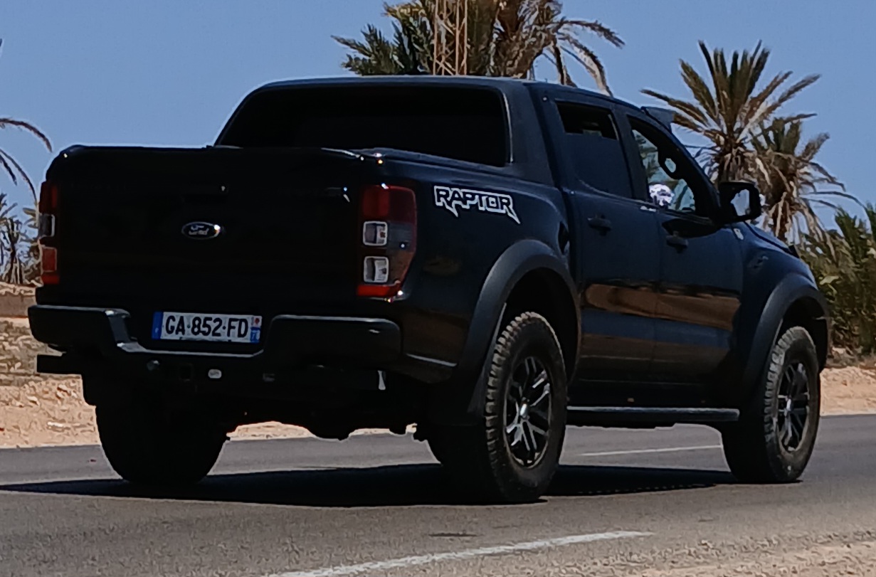 GA-852-FD, Ford Ranger Global 3rd gen Raptor (P375/PX), 2018–2023