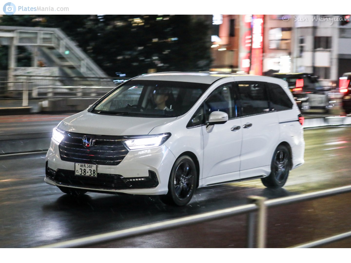 練馬 348 た 3838, Honda Odyssey 5th gen (RC; Global-market), facelift, 2020–