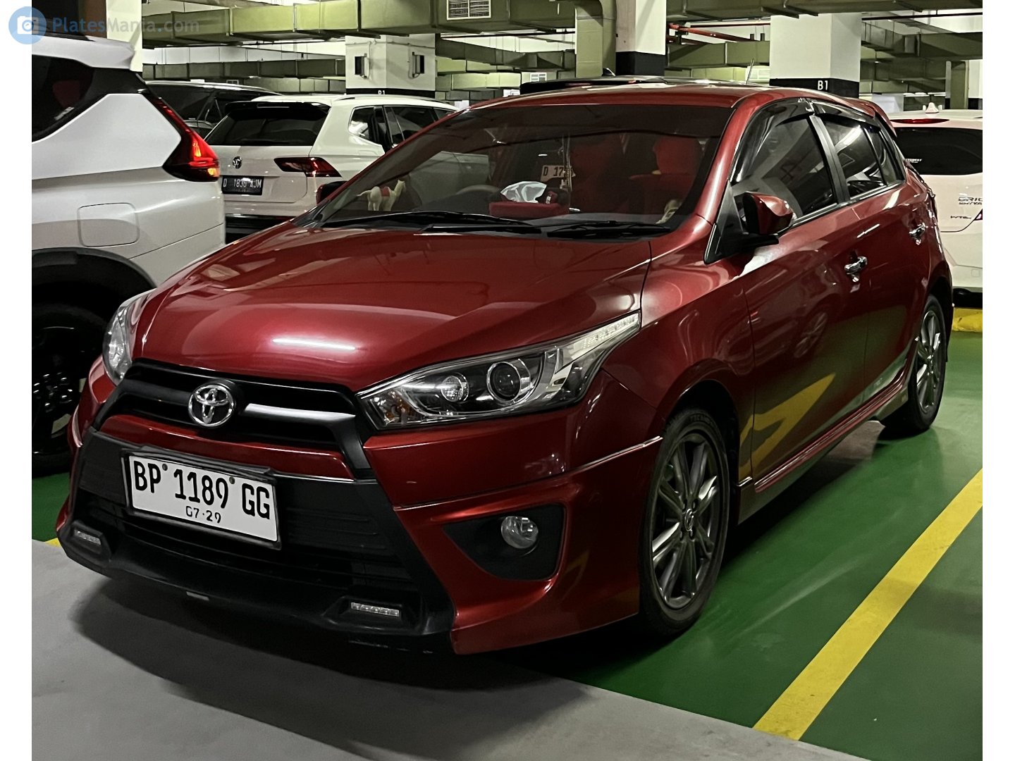 BP 1189 GG, Toyota Yaris 3rd gen Heykers (XP150; ID-market), 2016–2018