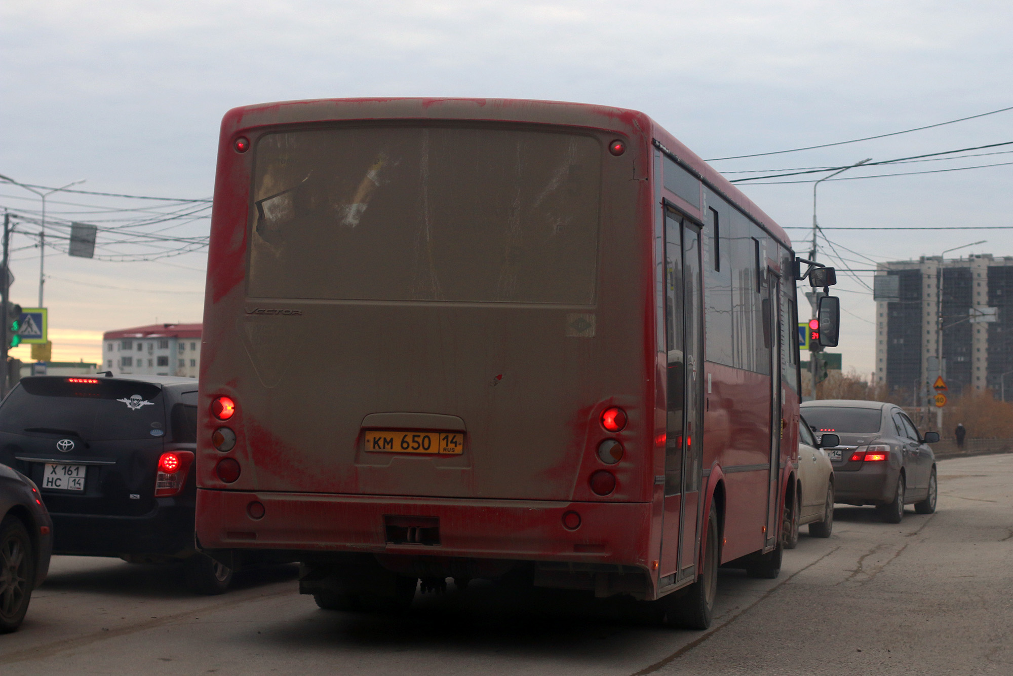 км 650 14, PAZ 3203/3204 3204 Vector, facelift, 2014­–2022