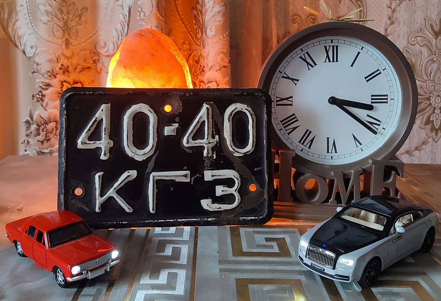 4040 КГЗ, License plate without vehicle 