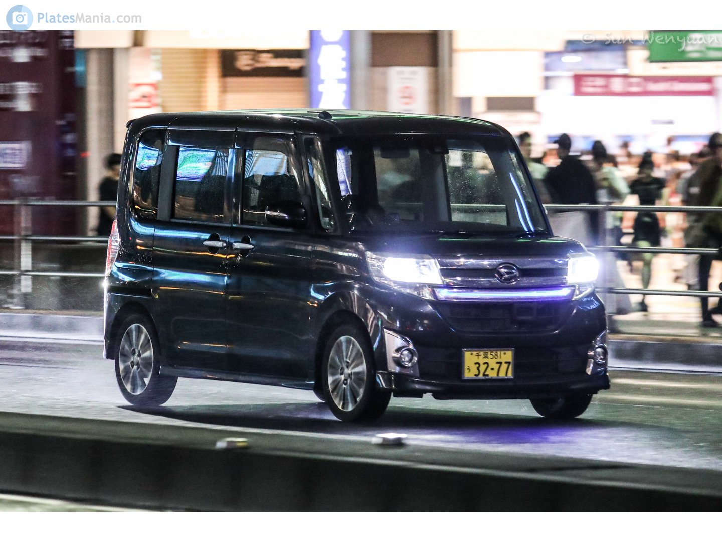 千葉 581 う 3277, Daihatsu Tanto 3rd gen Custom (LA610S), 2013–2019