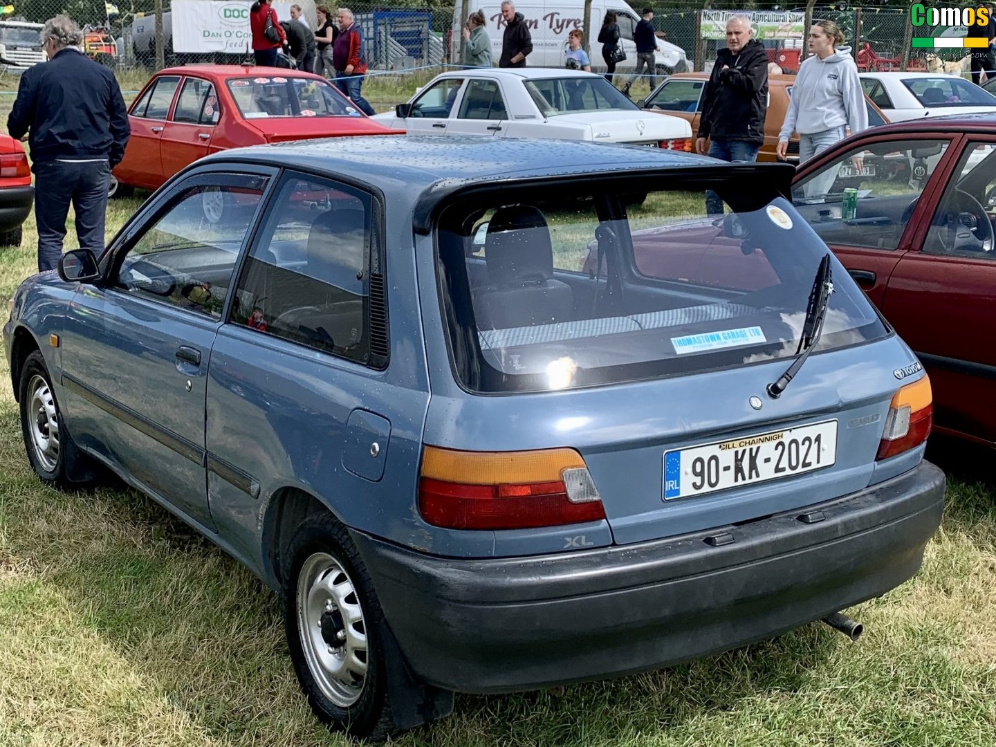 90-KK-2021, Toyota Starlet 4th gen 3-door Hatch (P80), 1989–1995
