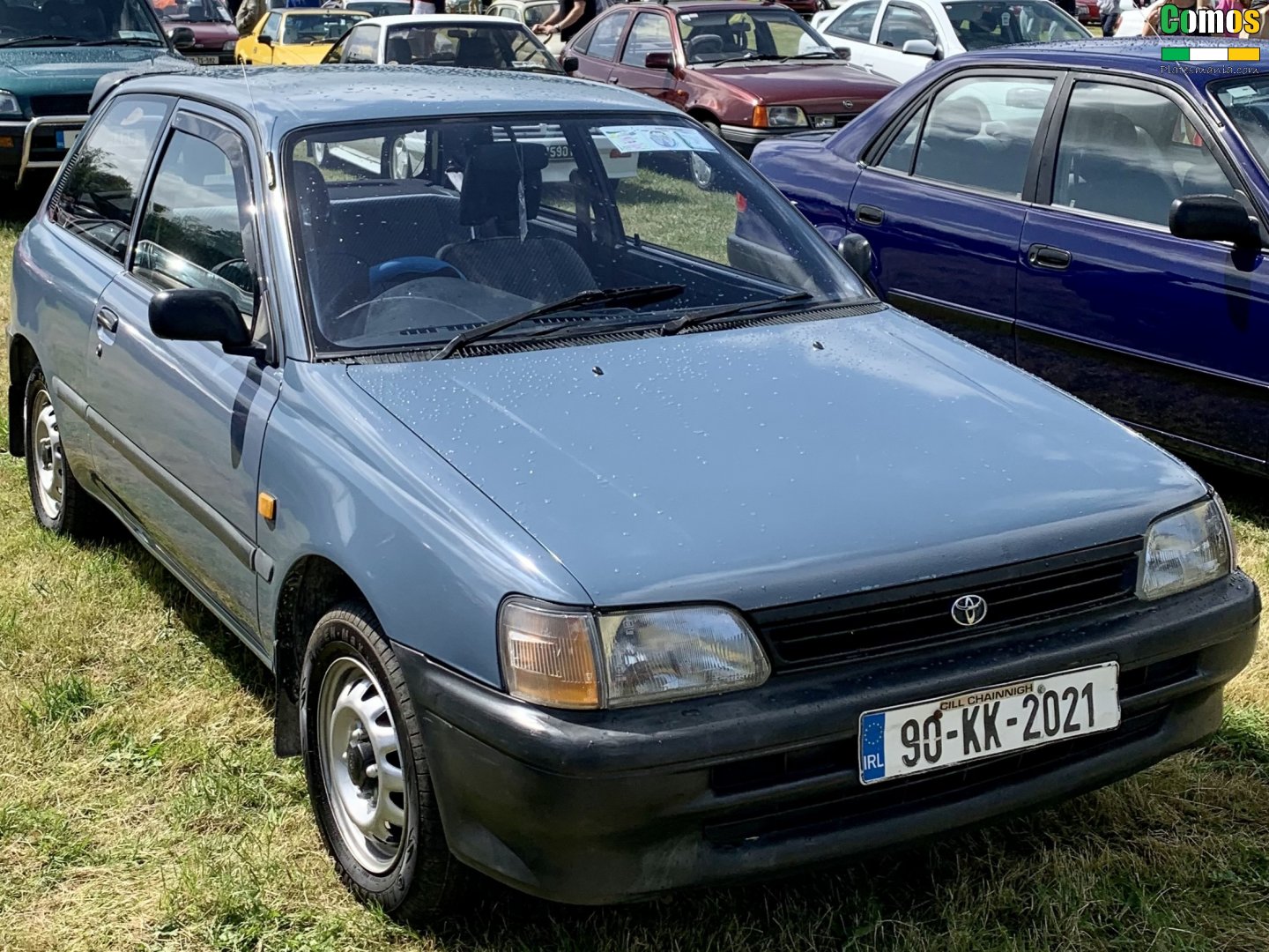 90-KK-2021, Toyota Starlet 4th gen 3-door Hatch (P80), 1989–1995