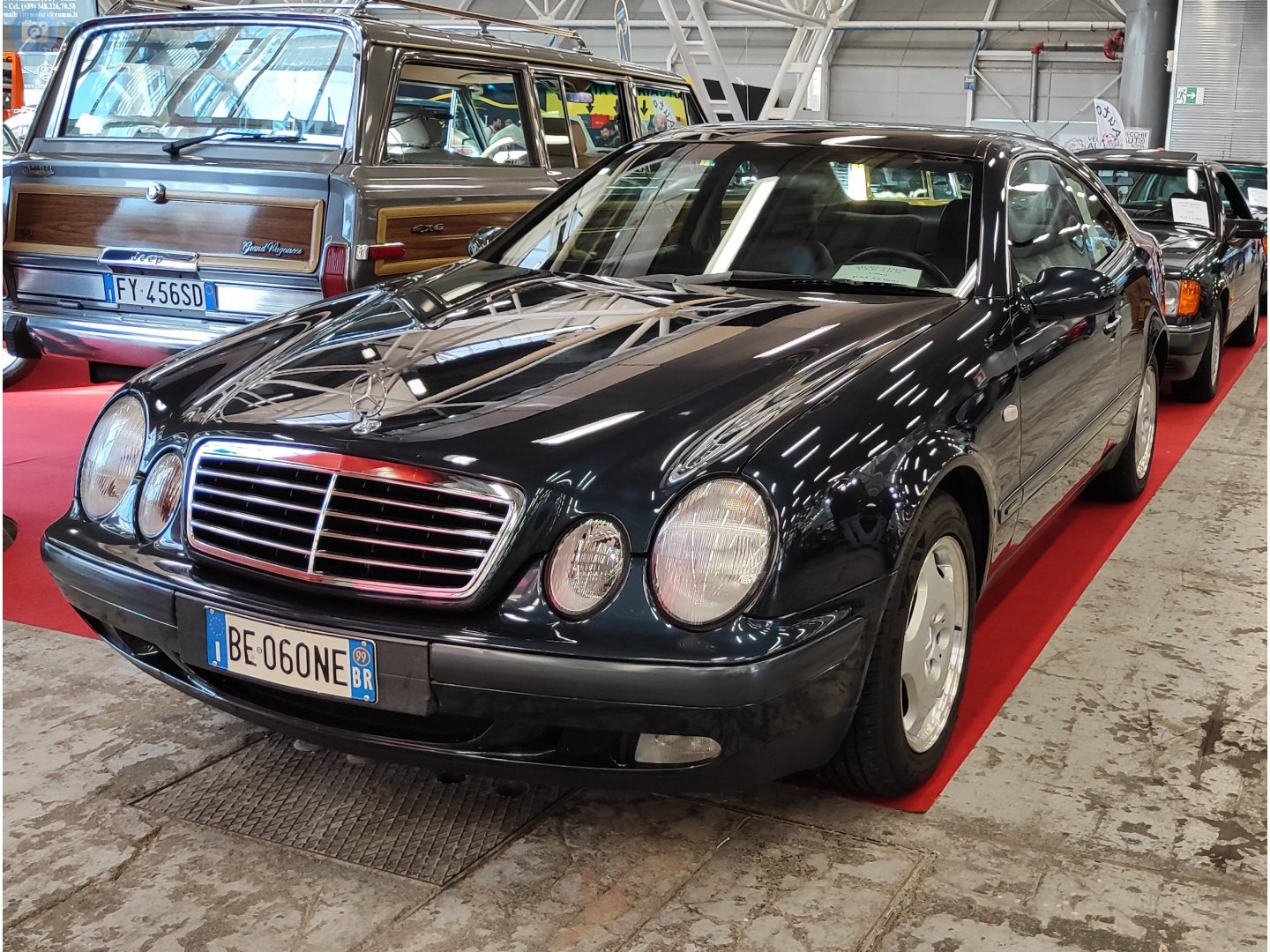 BE 060 NE, Mercedes-Benz CLK-Klasse 1st gen Сoupé (C208), 1997–2002