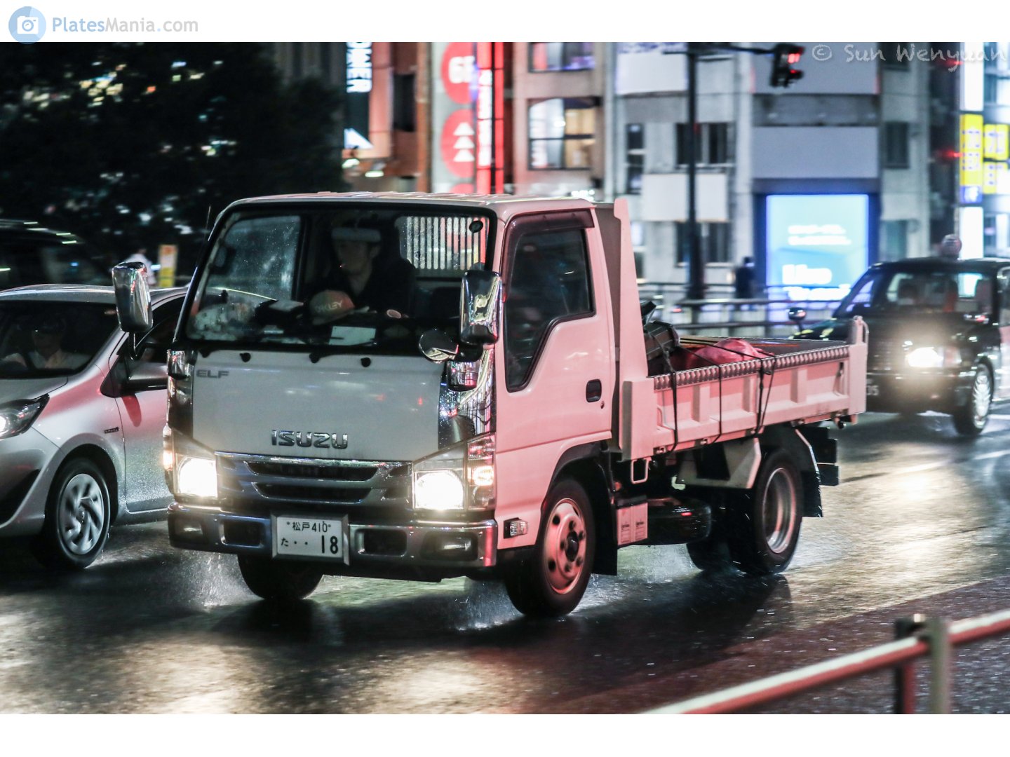松戸 410 た 18, Isuzu Elf 6th gen 100 (F24), 2007–2021