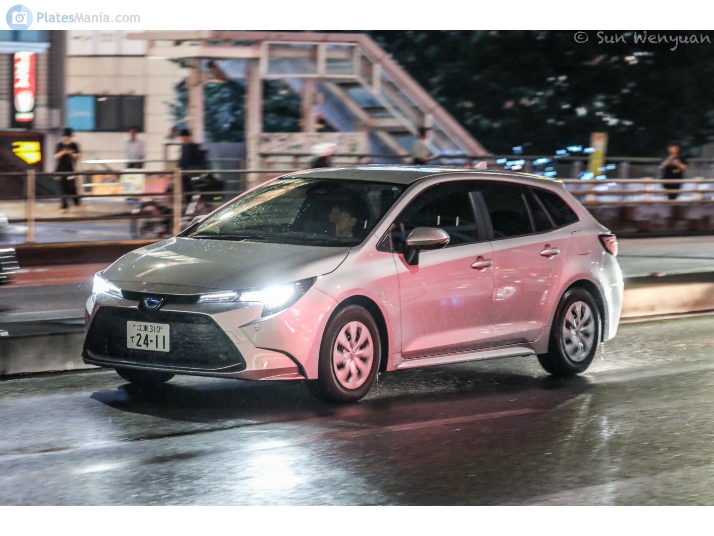 江東 310 て 2411, Toyota Corolla 12th gen Touring Sports (E210), 2019–