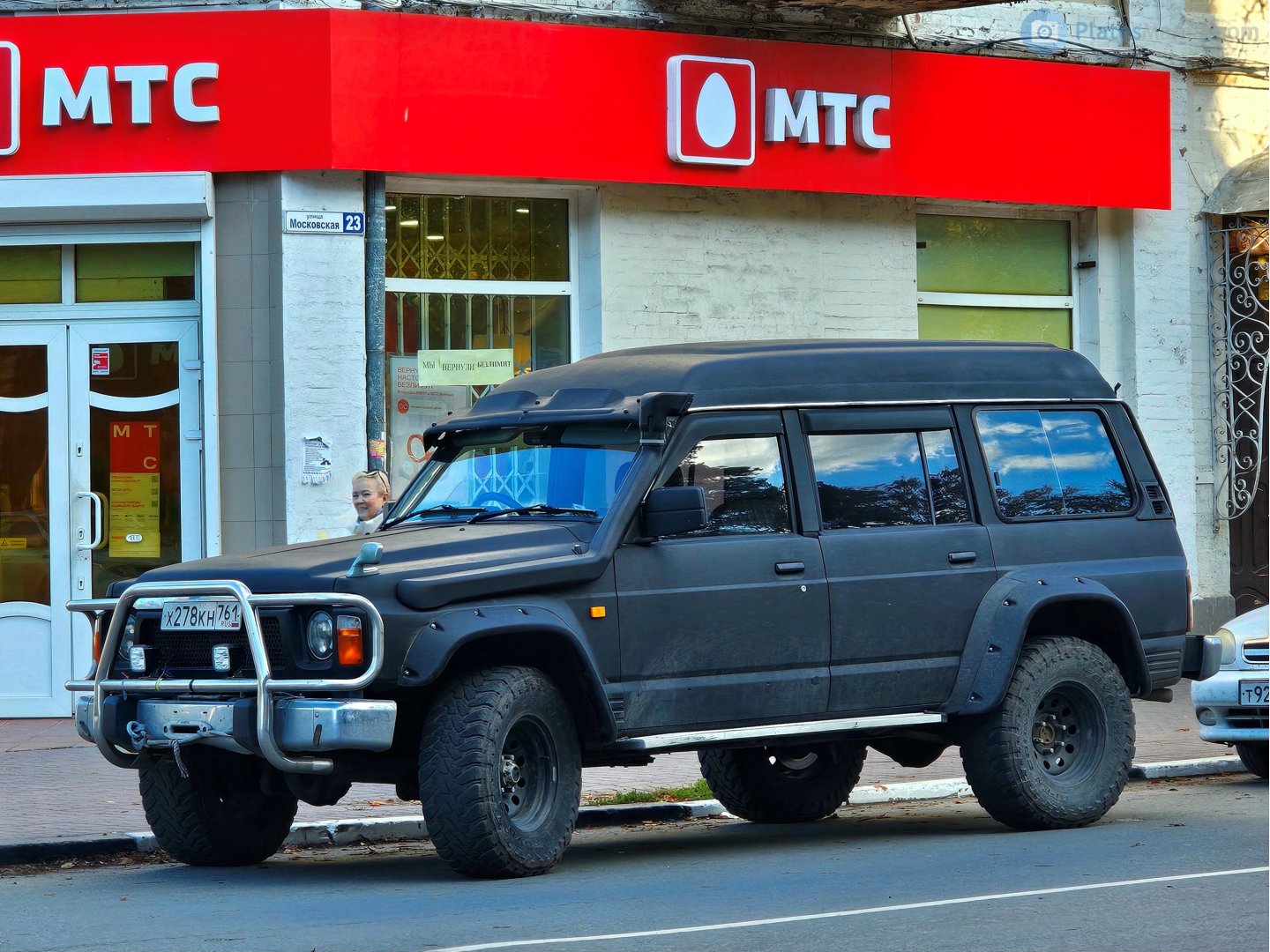 х 278 кн 761, Nissan Safari 2nd gen 5-door SUV High Roof (Y60; JP-market), 1987–1997