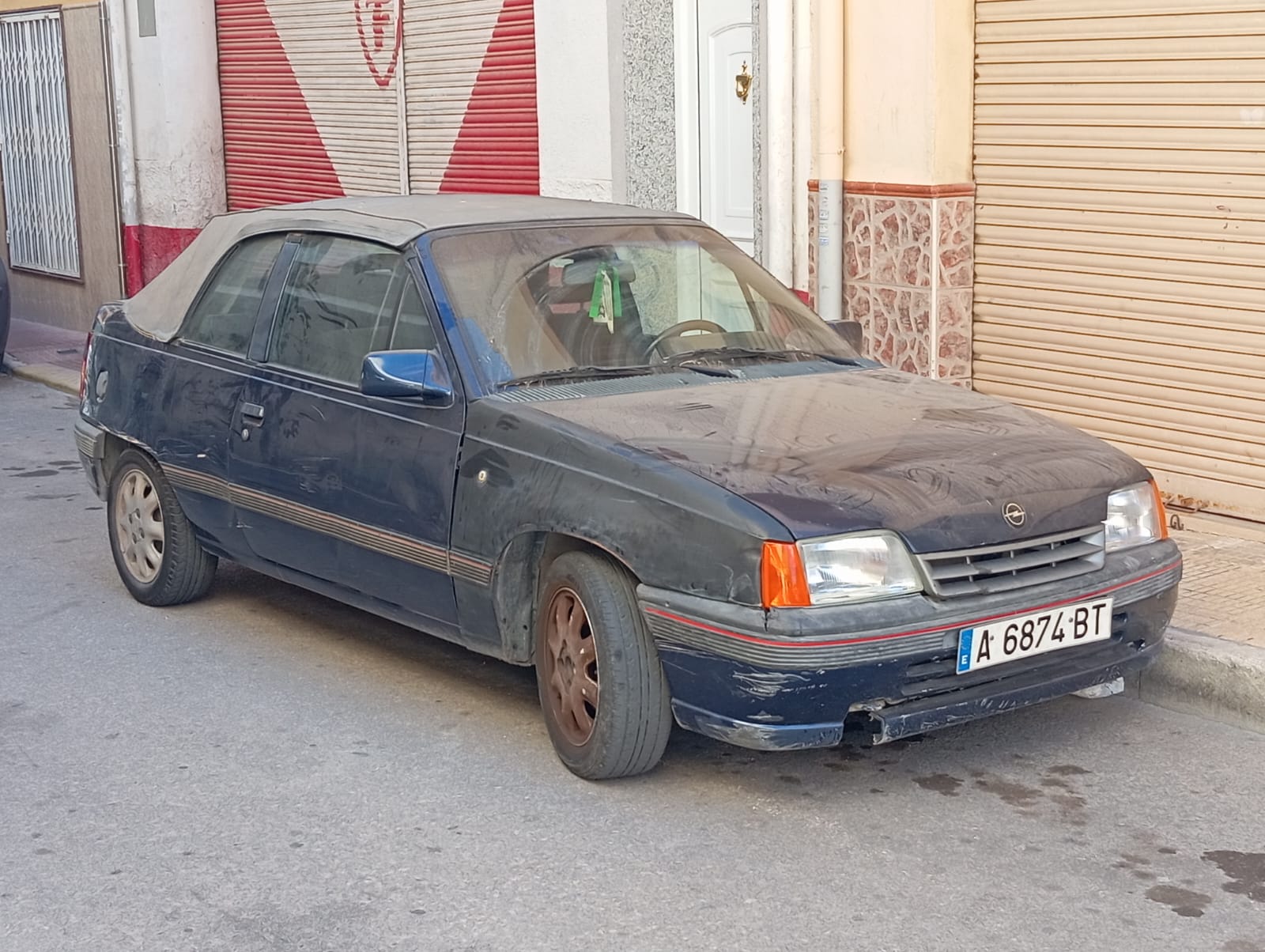 A 6874 BT, Opel Kadett 5th gen Cabrio (E; T85), 1986–1993