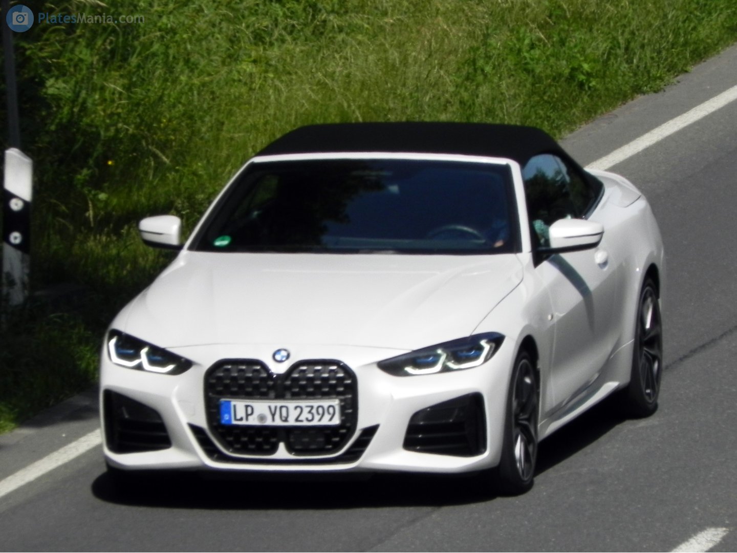 LP YQ 2399, BMW 4 Series 2nd gen Cabrio (G23), 2020–