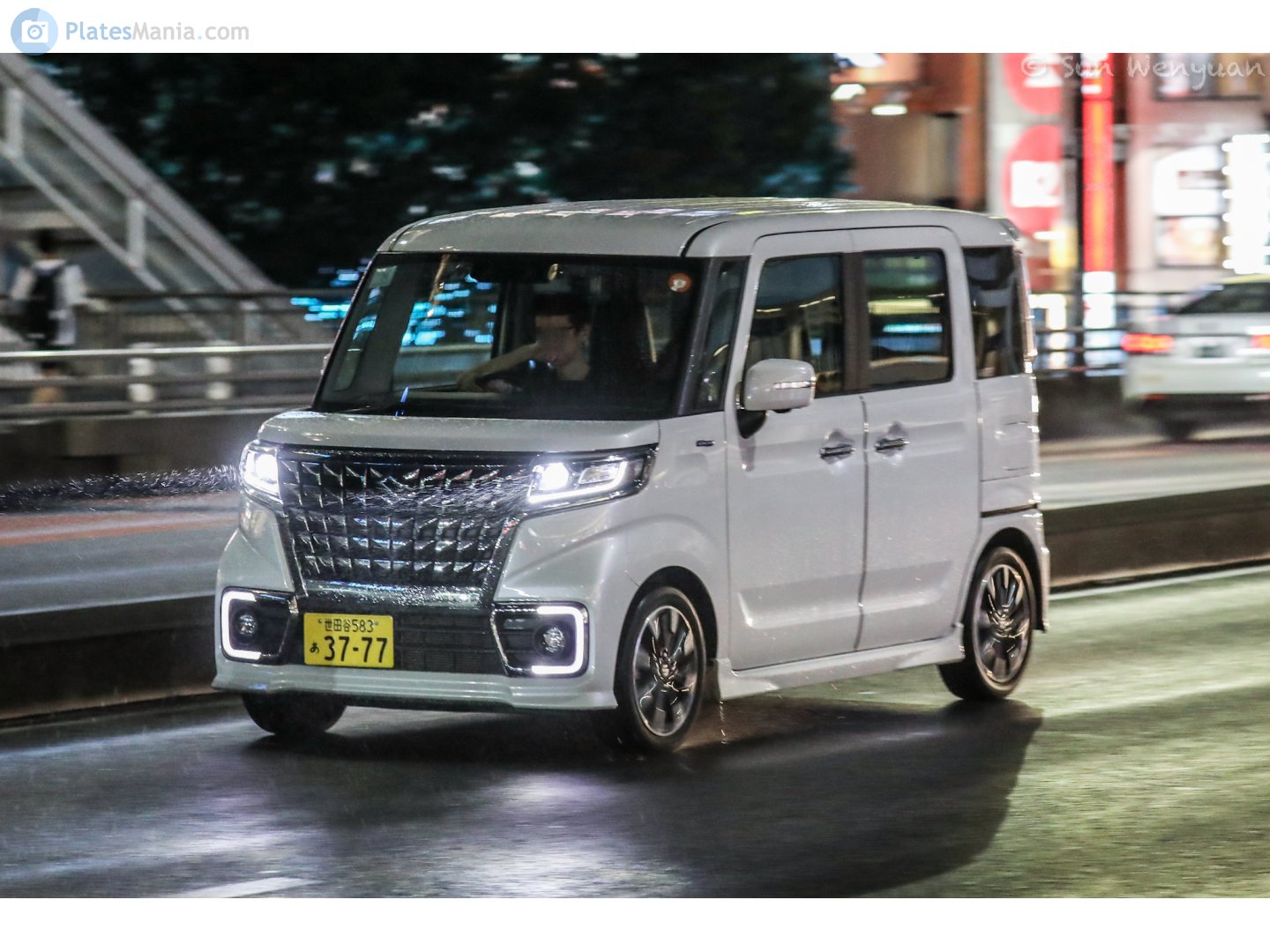 世田谷 583 あ 3777, Suzuki Spacia 2nd gen Custom (MK53S), 2017–2023