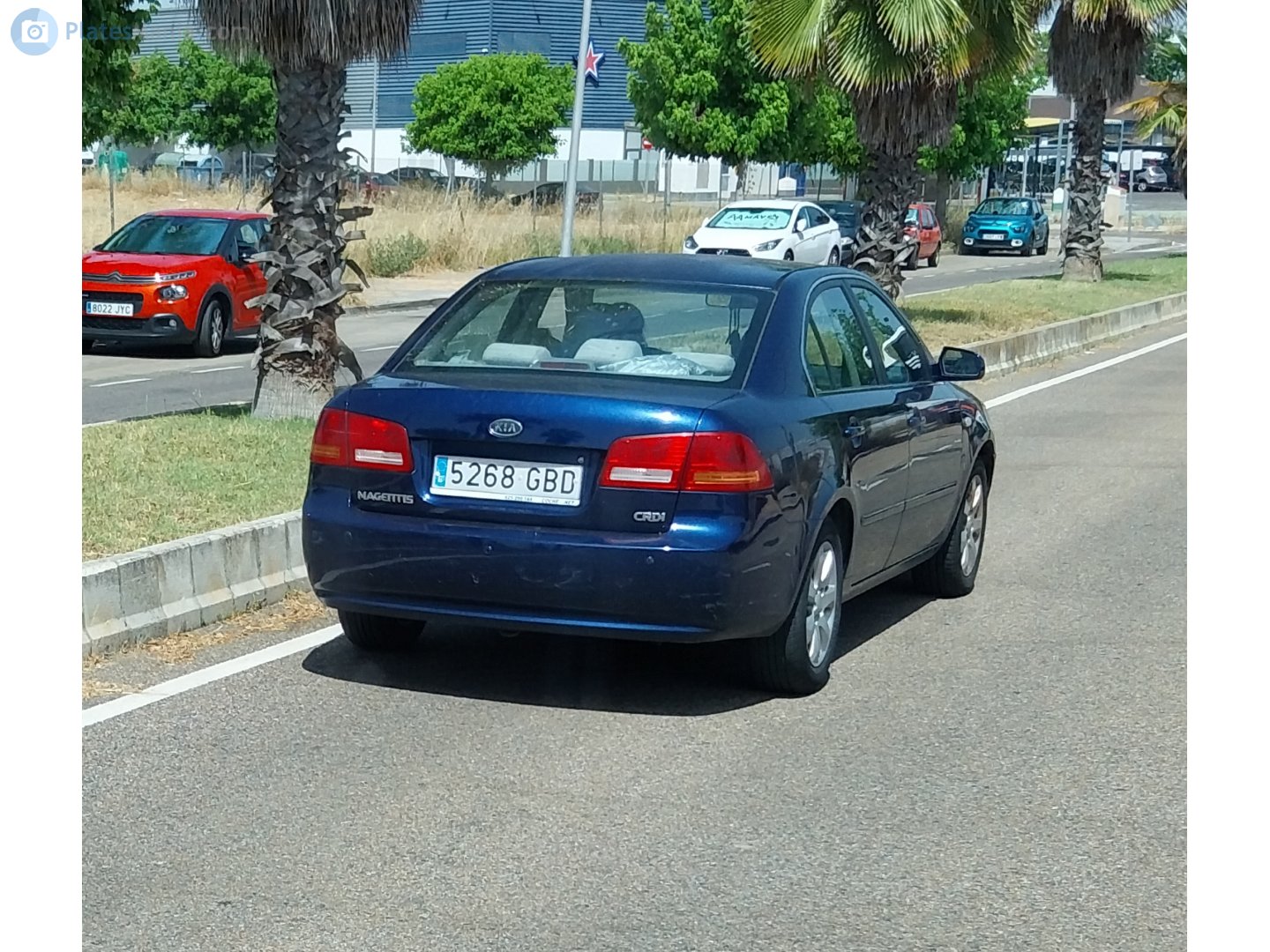 5268 GBD, Kia Magentis 2nd gen (MG), 2005–2008