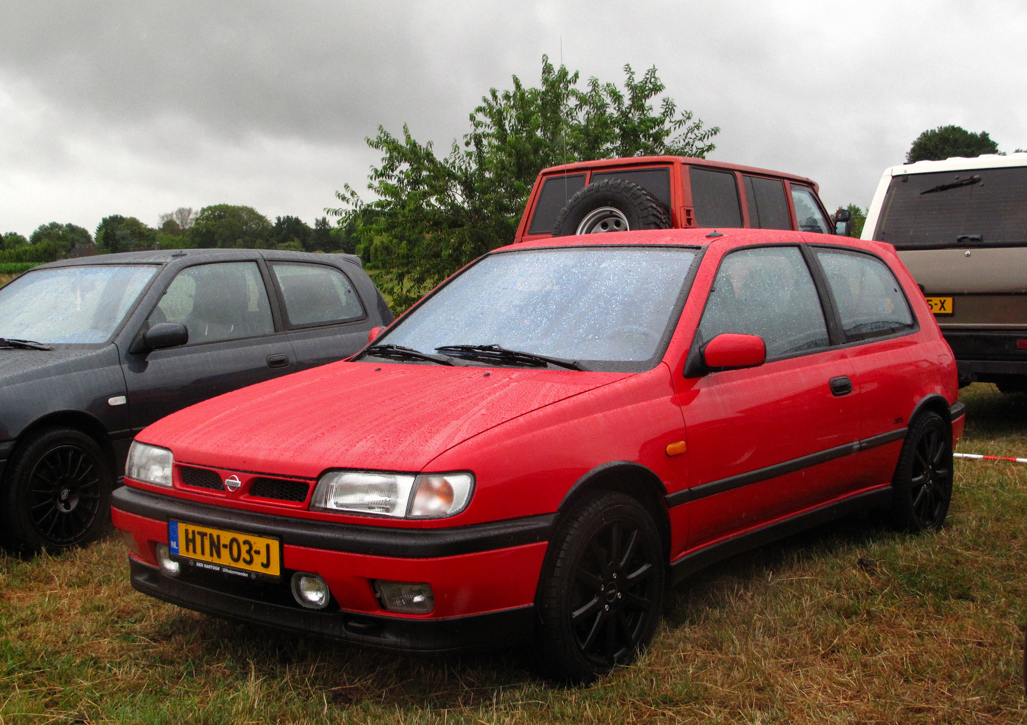 HTN-03-J, Nissan Sunny 7th gen 3-door Hatchback (N14; EU-market), 1990–1996