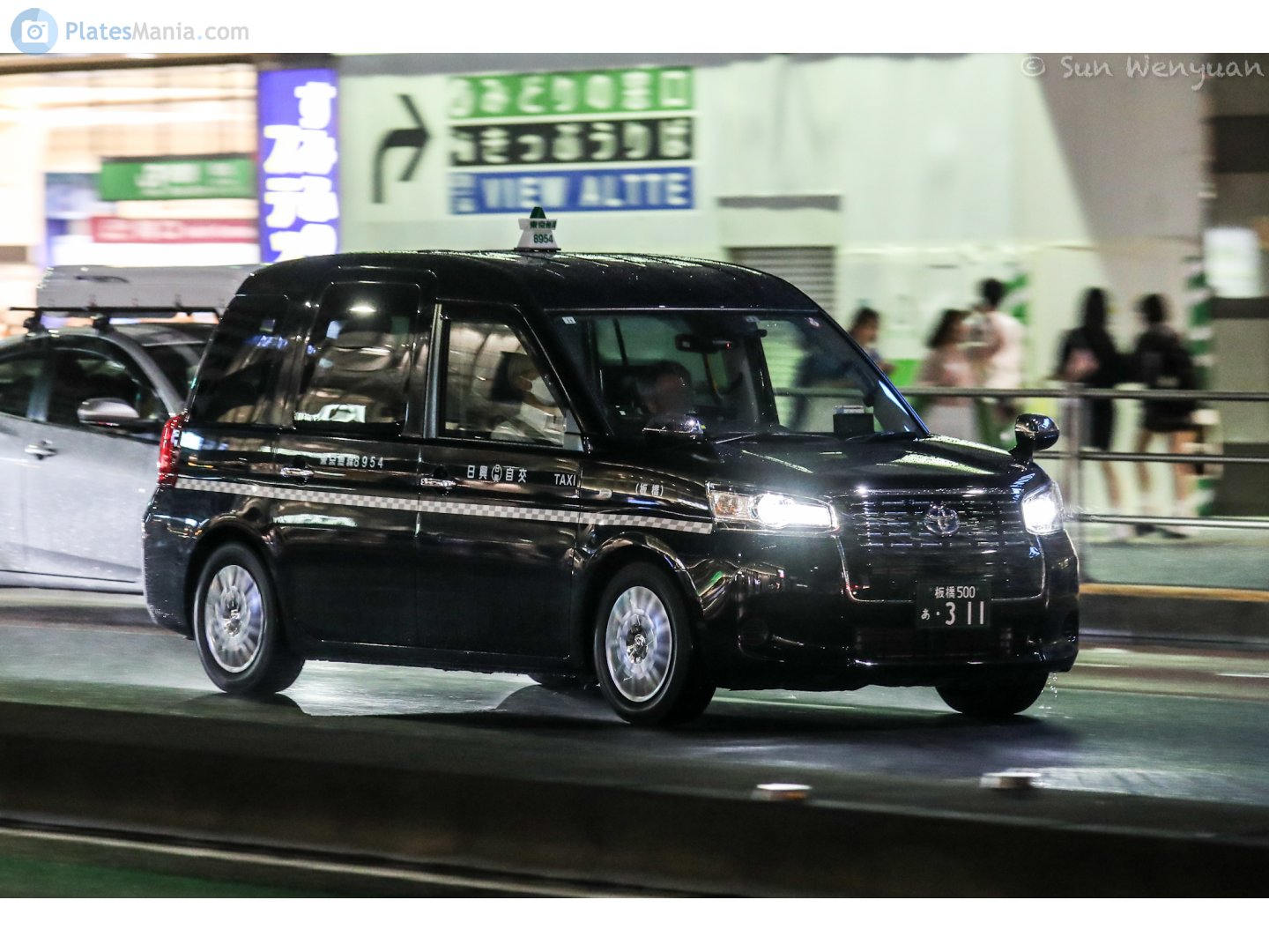 板橋 500 あ 311, Toyota JPN Taxi 1st gen (NTP10; JP-market), 2017–