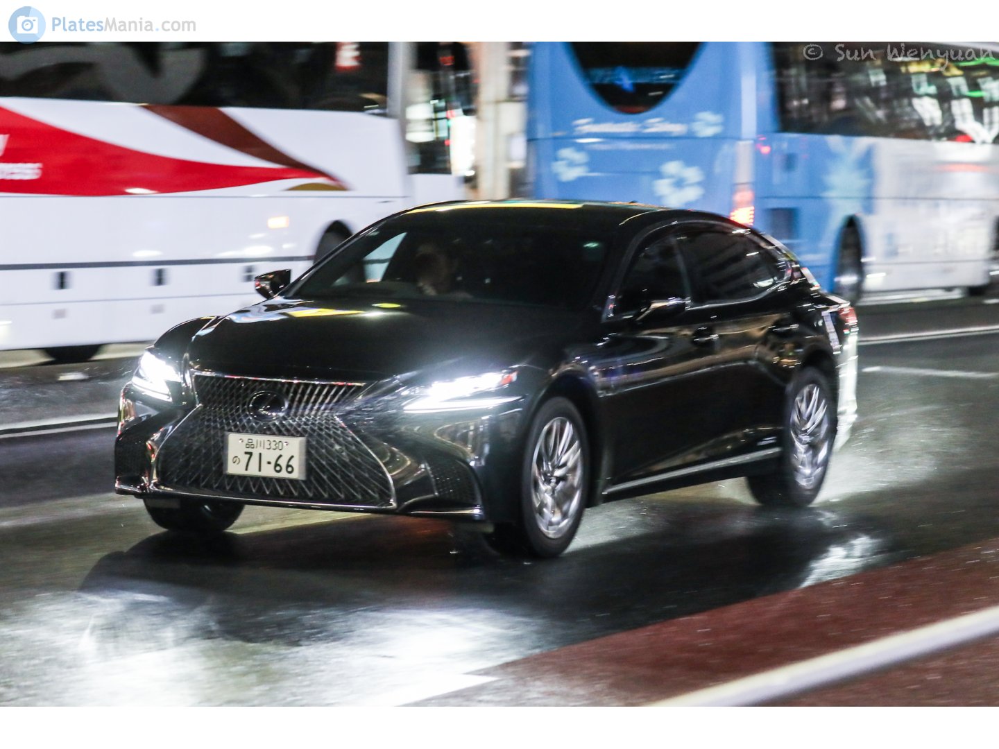 品川 330 の 7166, Lexus LS 5th gen (XF50), 2017–