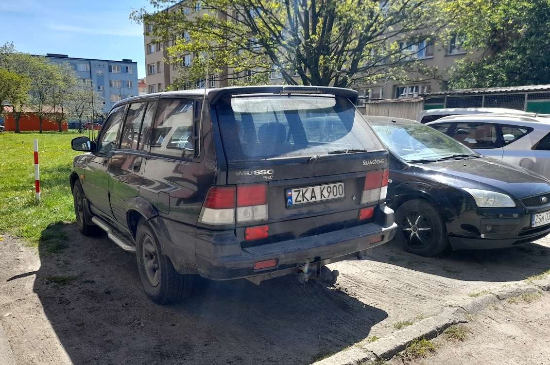 ZKA K900, SsangYong (KGM) Musso 1st gen SUV (FJ), 1993–2007
