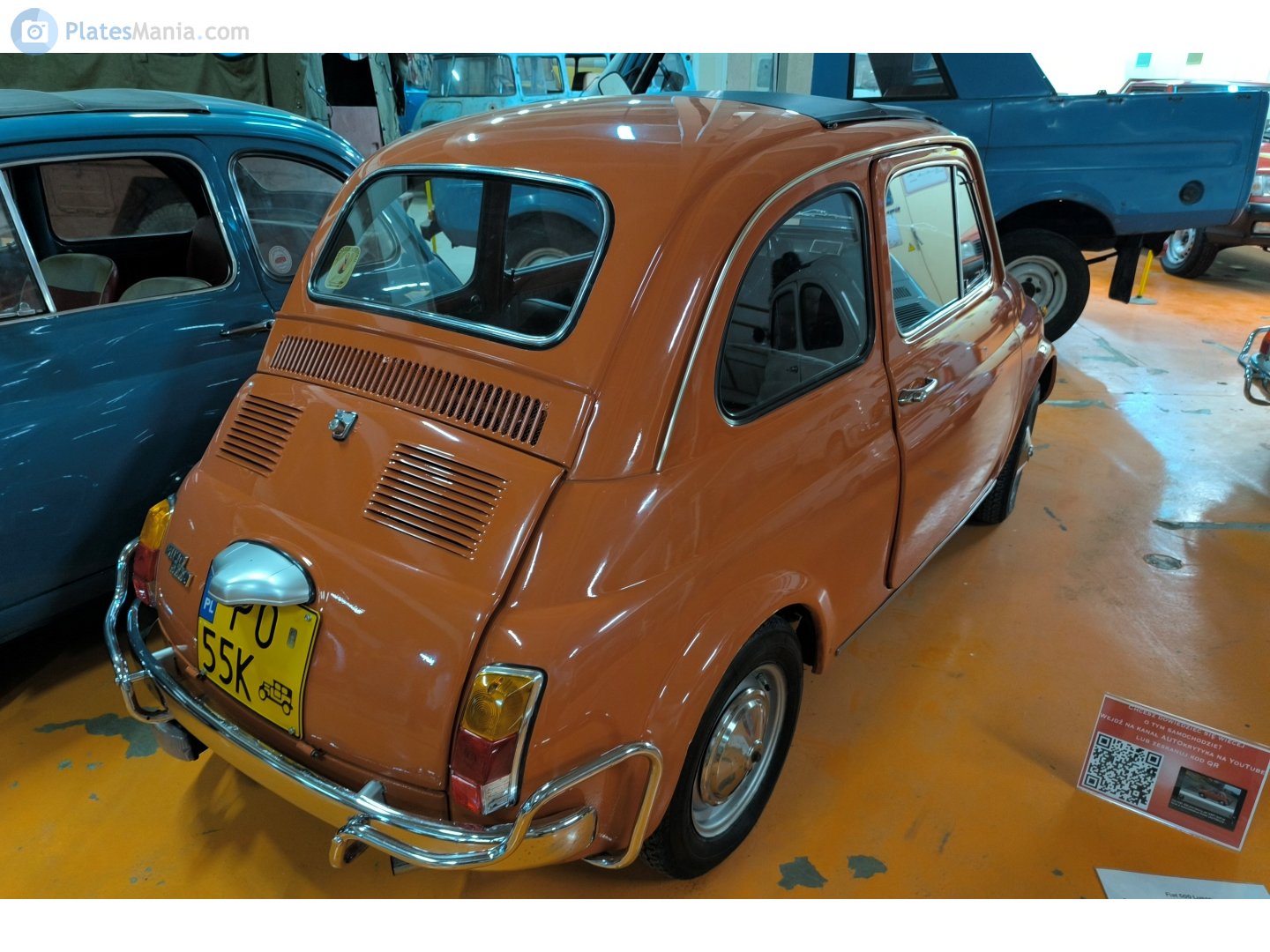 PO 55K, FIAT 500 1st gen 500F (110), 1965–1972