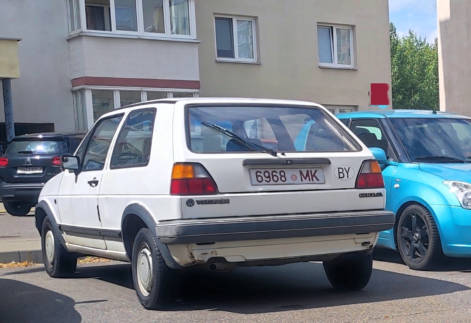 6968 MK, Volkswagen Golf 2nd gen 3-door Hatch (19/1G), 1983–1992