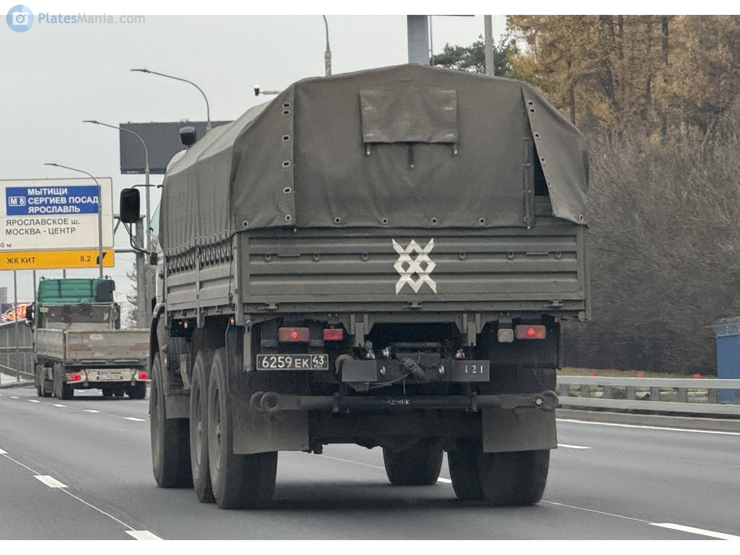 6259 ек 43, KamAZ 5350 5350М Мустанг (Mustang), facelift, 2023–
