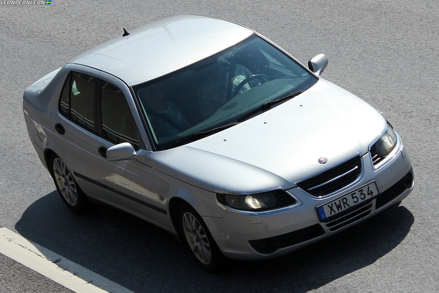 XWR 534, SAAB 9-5 1st gen Sedan (YS3E), 2nd facelift, 2005–2009