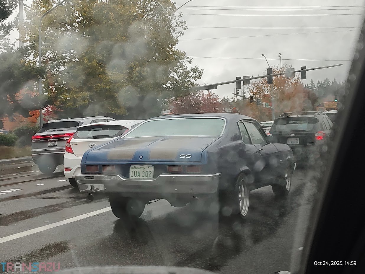 IUA 302, Chevrolet Nova 3rd gen (Chevy II) 2-door Coupé (27; X-body), 1967–1972