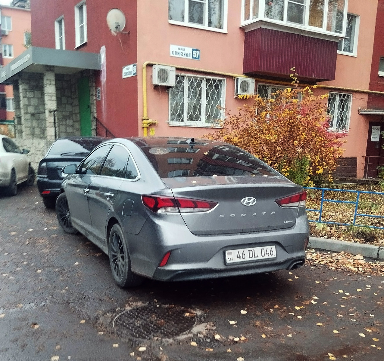46 DL 046, Hyundai Sonata 7th gen (LF), facelift, 2017–2019