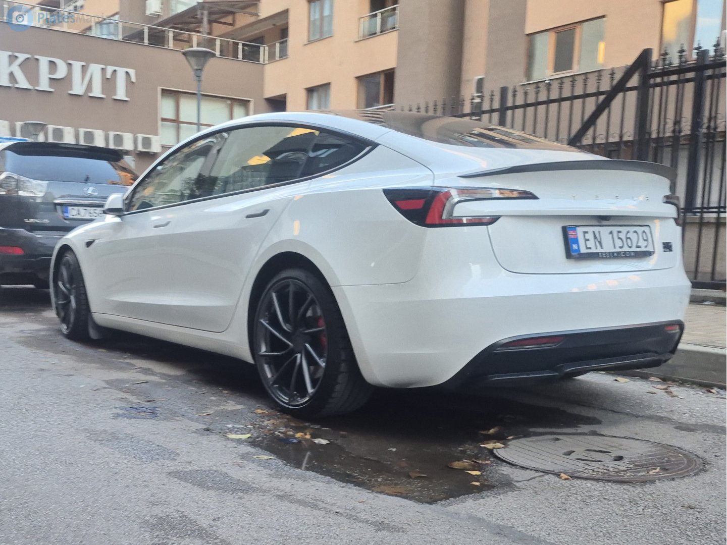 EN 15629, Tesla Model 3 1st gen (5YJ3), facelift, 2023–