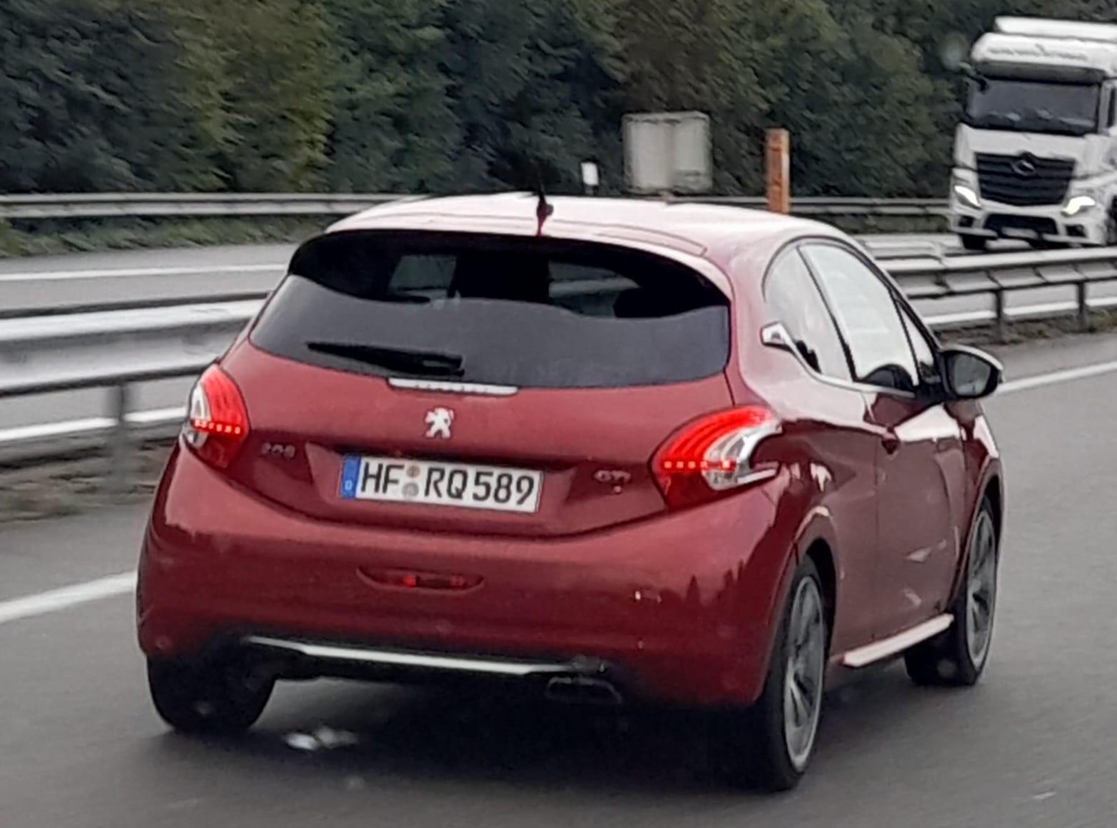 HF RQ 589, Peugeot 208 1st gen 3-door Hatch (A9), 2012–2015