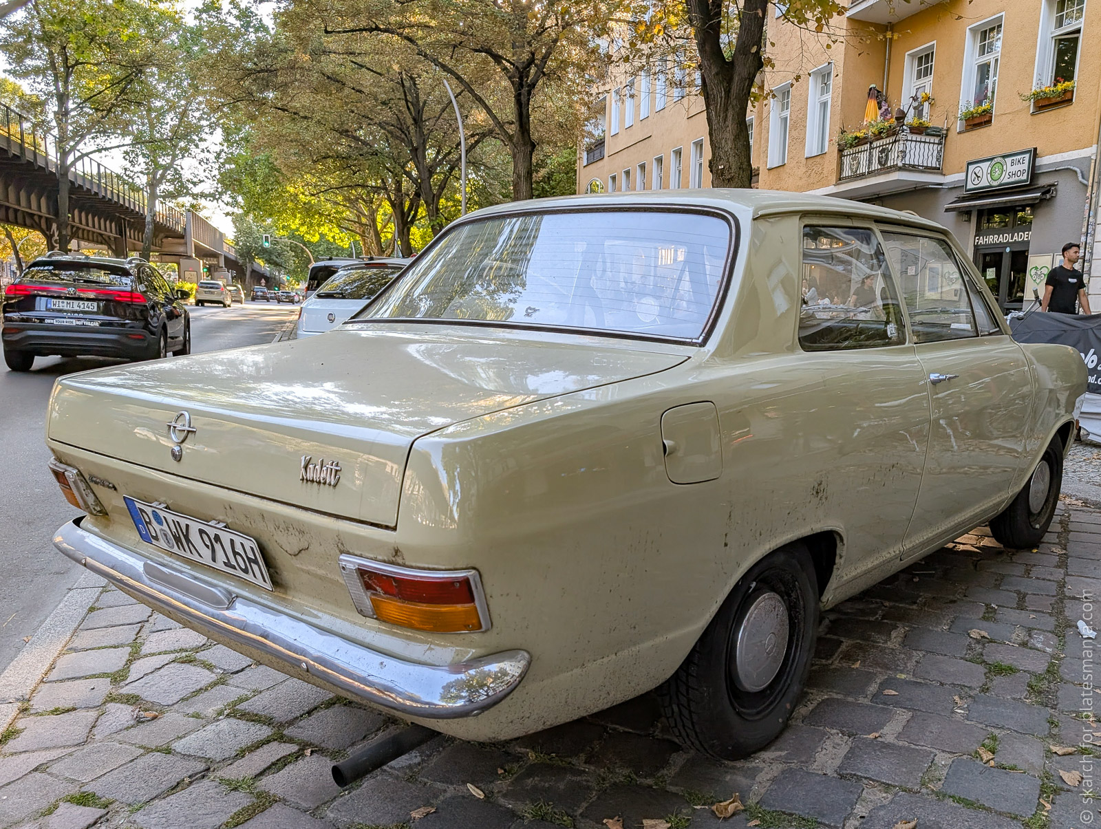 B WK 916 H, Opel Kadett 2nd gen 2-door Sedan (B), 1965–1973