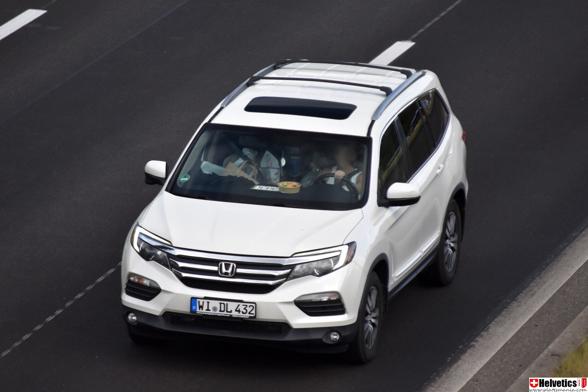 WI DL 432, Honda Pilot 3rd gen (YF5/YF6), 2015–2022