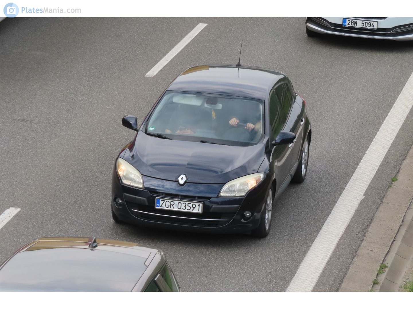 ZGR 03591, Renault Mégane 3rd gen Hatch (B95), 2008–2015