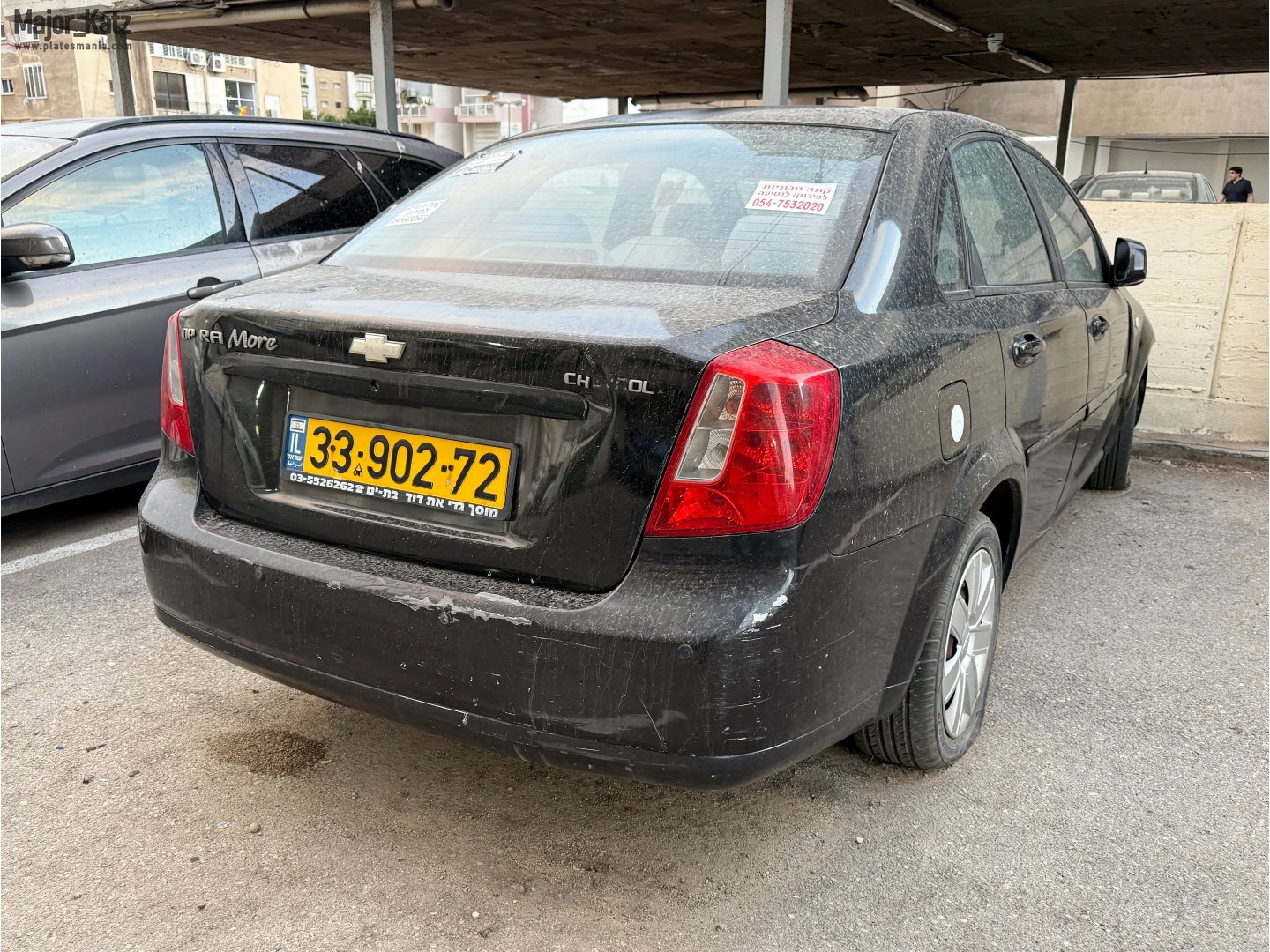 33-902-72, Chevrolet Optra 1st gen Sedan (J200), 2003–2009