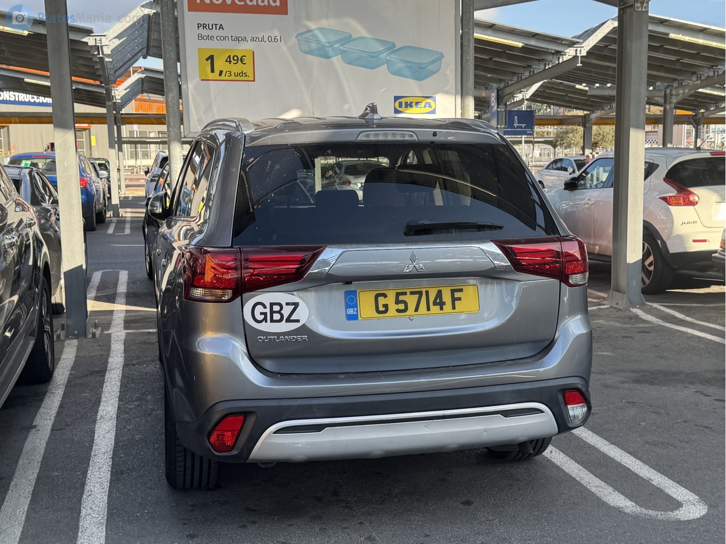 G 5714 F, Mitsubishi Outlander 3rd gen (GF/GG/ZJ/ZK/ZL), facelift, 2015–2023