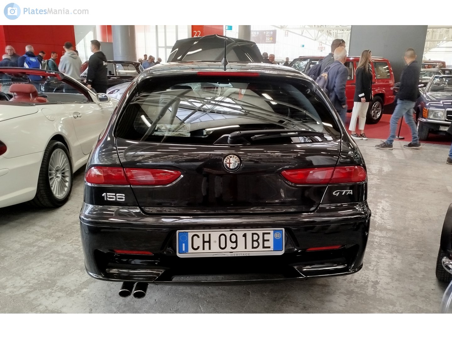 CH 091 BE, Alfa Romeo 156 1st gen GTA Estate (932B), 2002–2005